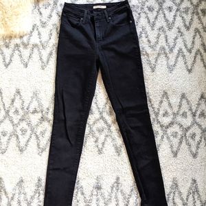 Levi's 721 high rise skinny jeans